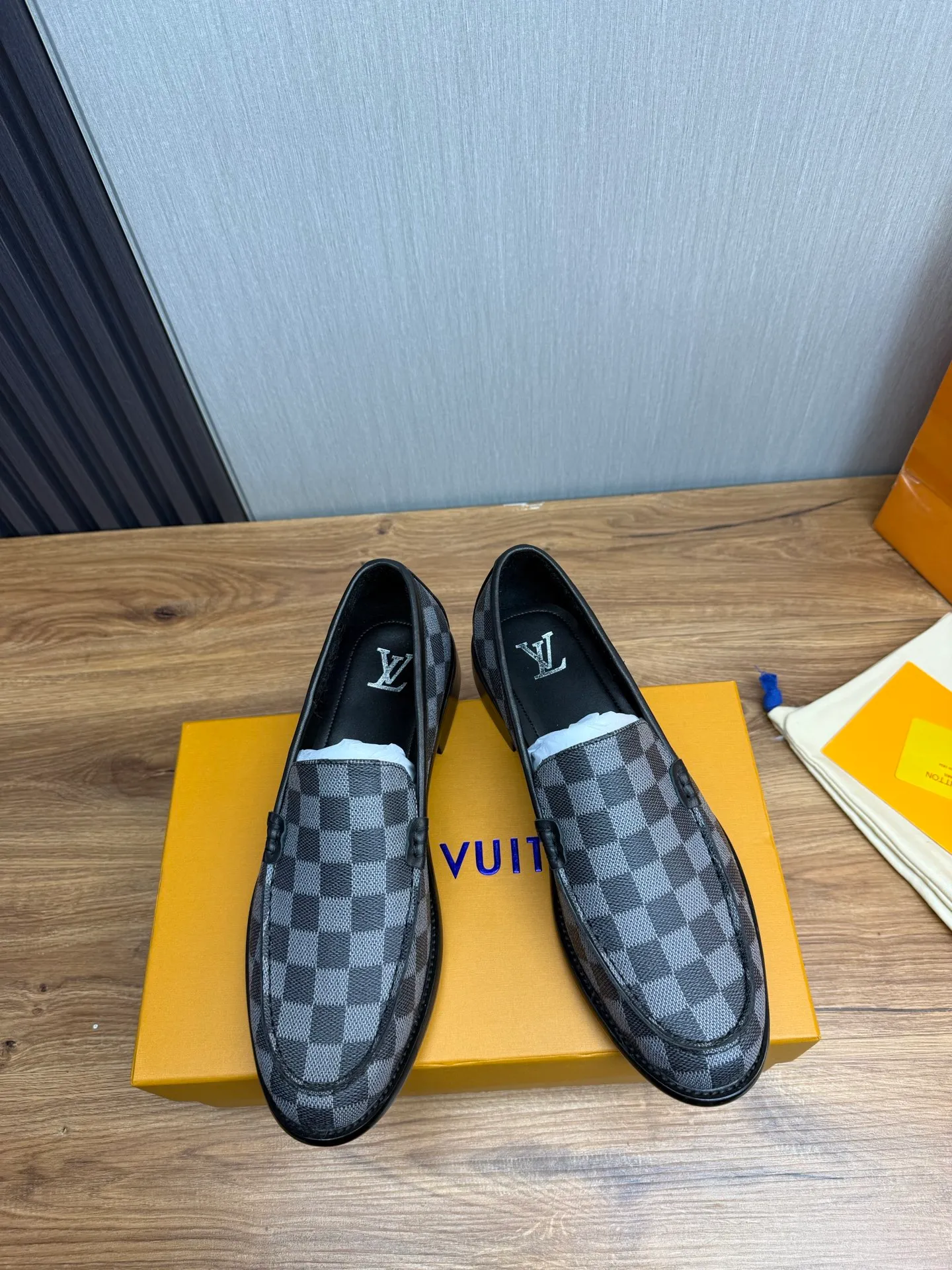 Factory 660💰 LV. Men's business casual leather shoes, all made of imported original brand leather, just to create a more comfortable wearing experience, original non-slip and wear-resistant outsole ✔️16-45 (38.45 non-returnable)